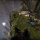 A treant attacks the player vampire.